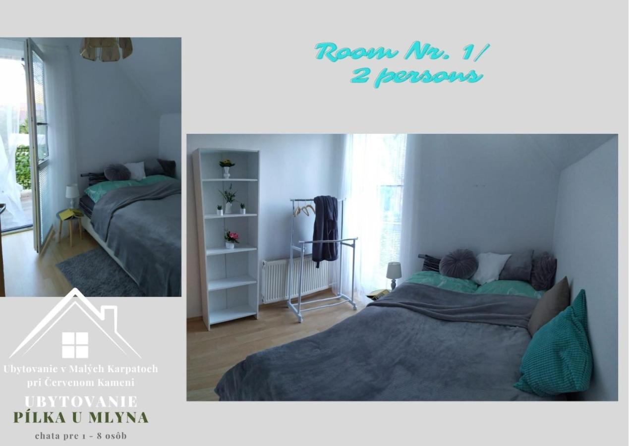 Ubytovanie Pod Cervenym Kamenom Male Karpaty Pila  Luaran gambar